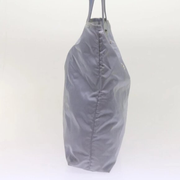 PRADA Tote Bag Nylon Light Blue Auth ac2744 - Picture 5 of 15